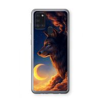 Night Guardian: Samsung Galaxy A21s Transparant Hoesje