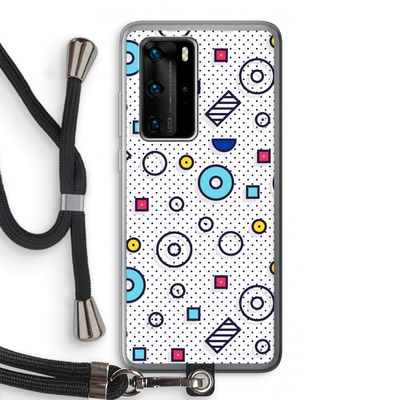 8-bit N°9: Huawei P40 Pro Transparant Hoesje met koord 8-bit N°9: Huawei P40 Pro Transparant Hoesje met koord