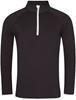 Just Cool JC031 Men´s Cool 1/2 Zip Sweat - Jet Black - M