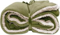 Plaid lars 200x150 cm tea green - Unique living