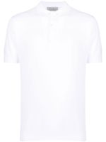 John Smedley polo à manches courtes - Blanc