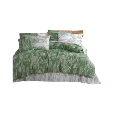 Dekbedovertrek set Groen Bed van 200 3 Onderdelen