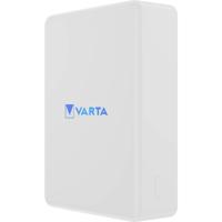 Varta Powerbank 10000 mAh Magsafe, Qi Wireless Charging, USB PD LiPo Wit Statusweergave