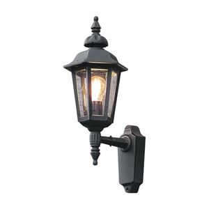 Konstsmide Pallas Up 518-750 Buitenlamp (wand) Spaarlamp, LED E27 60 W Zwart