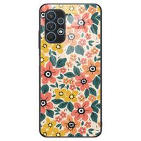Samsung Galaxy A32 5G glazen hardcase - Blossom