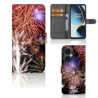 OnePlus Nord CE 3 Lite | Wallet Case | met Pasjes | Vuurwerk