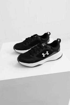 Under Armour Charged Edge Sneakers Heren Zwart/Wit/Grijs - Maat 42 - Kleur: WitZwartGrijs | Soccerfanshop