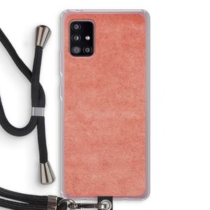 Marrakech Walls: Samsung Galaxy A51 5G Transparant Hoesje met koord