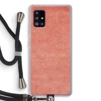 Marrakech Walls: Samsung Galaxy A51 5G Transparant Hoesje met koord
