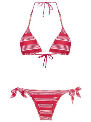 Amir Slama bikini à bonnets triangles - Rouge