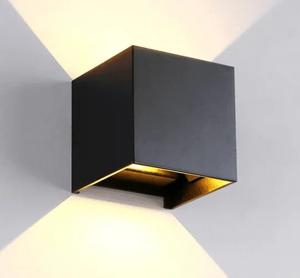 Lichtsensor Buitenlamp kubus zwart Ace &apos;Ace&apos; G9 warm wit ip65