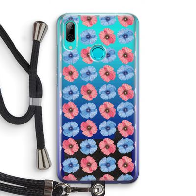 Klaproosjes: Huawei P Smart (2019) Transparant Hoesje met koord