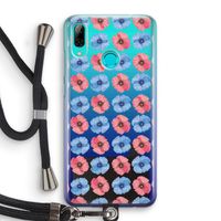 Klaproosjes: Huawei P Smart (2019) Transparant Hoesje met koord