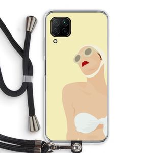 Summer: Huawei P40 Lite Transparant Hoesje met koord