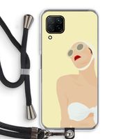 Summer: Huawei P40 Lite Transparant Hoesje met koord