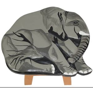 Houten krukje Olifant