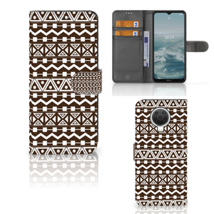 Nokia G10 | G20 Telefoon Hoesje Aztec Brown