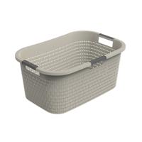 Rotho country wasmand 40l cappuccino
