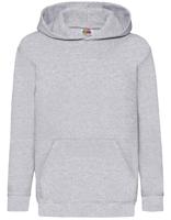 Fruit Of The Loom F421NK Kids´ Classic Hooded Sweat - Heather Grey - 140