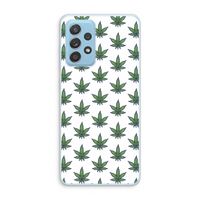 Weed: Samsung Galaxy A73 Transparant Hoesje