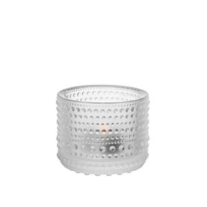 Iittala Kastehelmi Waxinelichthouder Frosted Clear