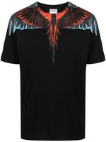 Marcelo Burlon County of Milan t-shirt en coton à imprimé graphique - Noir Marcelo Burlon County of Milan t-shirt en coton à imprimé graphique - Noir