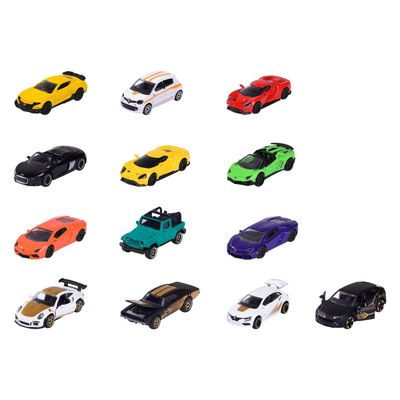 Majorette limited edition 9 speelauto&apos;s giftpack, 13st.