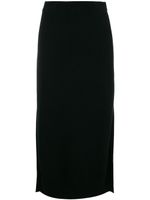 Pringle of Scotland knitted midi skirt - Noir