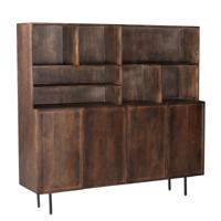 Kast Elan Bruin 180cm