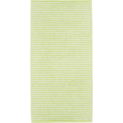 Cawö Cawo Campus Ringel Handdoek 50x100 pistazie
