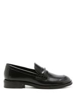 Sarah Chofakian mocassins Eliza en cuir - Noir - thumbnail