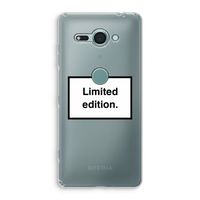 Limited edition: Sony Xperia XZ2 Compact Transparant Hoesje