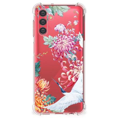 Samsung Galaxy A13 5G | A04s Case Anti-shock Bird Flowers Samsung Galaxy A13 5G | A04s Case Anti-shock Bird Flowers