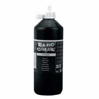 Dikke zwarte verf 1000 ml