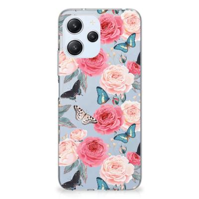 Xiaomi Redmi 12 4G | TPU Case | Butterfly Roses
