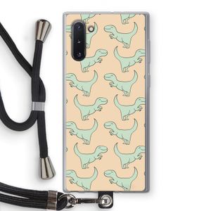 Dinos: Samsung Galaxy Note 10 Transparant Hoesje met koord