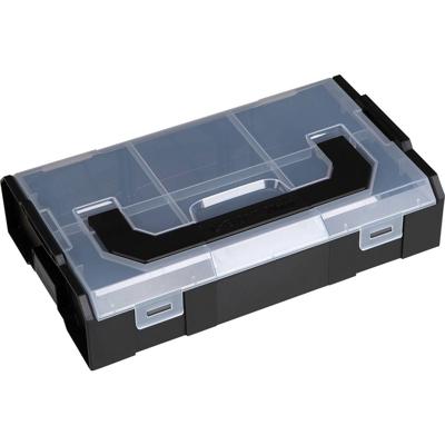 BS Systems L-BOXX Mini 6100000324 Gereedschapsbox Polypropyleen Antraciet/zwart (b x h) 258.5 mm x 64 mm