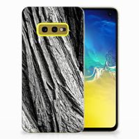 Bumper Hoesje Samsung Galaxy S10e Boomschors Grijs