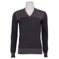 IAN V NECK PULLOVER - Energie - Truien en vesten - Grijs - thumbnail