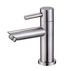 Wiesbaden 304-Imola RVS toiletkraan 1/2" rechte uitloop