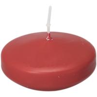 Enlightening Candles Drijfkaarsen - 8x stuks - rood - ca 8 branduren - geurloos - Dia 8 cm - groot Enlightening Candles Drijfkaarsen - 8x stuks - rood - ca 8 branduren - geurloos - Dia 8 cm - groot