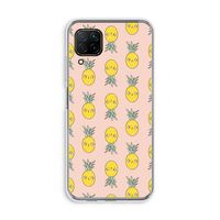 Ananas: Huawei P40 Lite Transparant Hoesje
