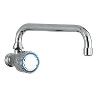 Keukenkraan Tres ESE-23 | Opbouw | 360° Draaibaar | Mengkraan | 1-knop | Rond | Chroom Keukenkraan Tres ESE-23 | Opbouw | 360° Draaibaar | Mengkraan | 1-knop | Rond | Chroom