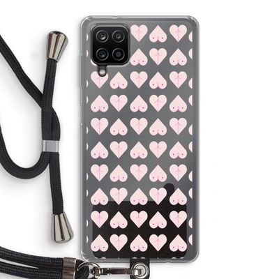 Ass 'n Titties: Samsung Galaxy A12 Transparant Hoesje met koord