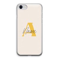 Amber Script: iPhone 8 Transparant Hoesje