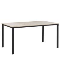 Beliani-HOCKLEY-Eettafel-Lichte houtkleur-90 x 150 cm-Vezelplaat - thumbnail