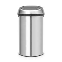 Brabantia Touch Bin Afvalemmer - 60 liter - matt steel fingerprint proof 484506