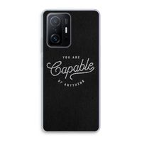 Capable: Xiaomi 11T Transparant Hoesje