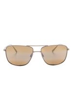 Maui Jim lunettes de soleil à monture oversize - Marron