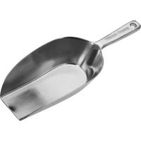 Keukenhulp voedsel doseer schep - aluminium - 37 ml - 13 x 5 cm - opstaande rand